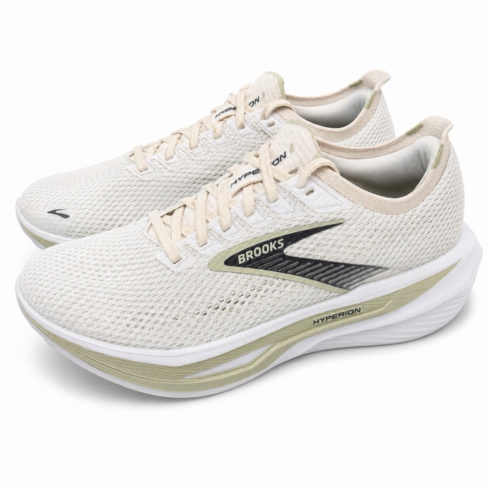 Brooks Hyperion 3 Oyster Mushroom Black Tea 1104651D139 Men's 9 D Running Shoes